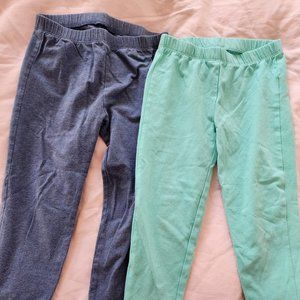 Gap Kids Girls Set of 2 Pairs Capris Size S and M